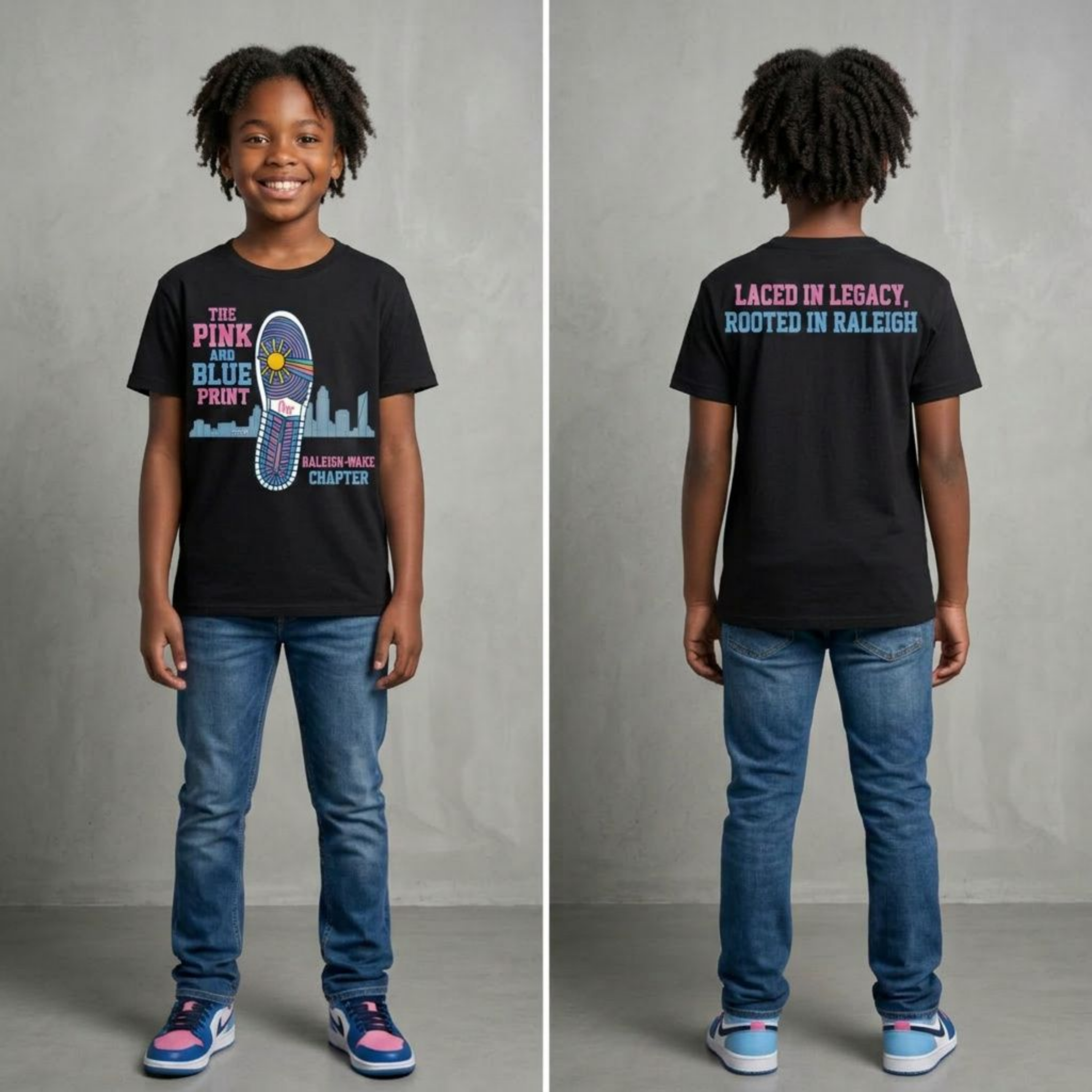 Laced in Legacy - Youth Sizes | Designed by the Raleigh-Wake Teens