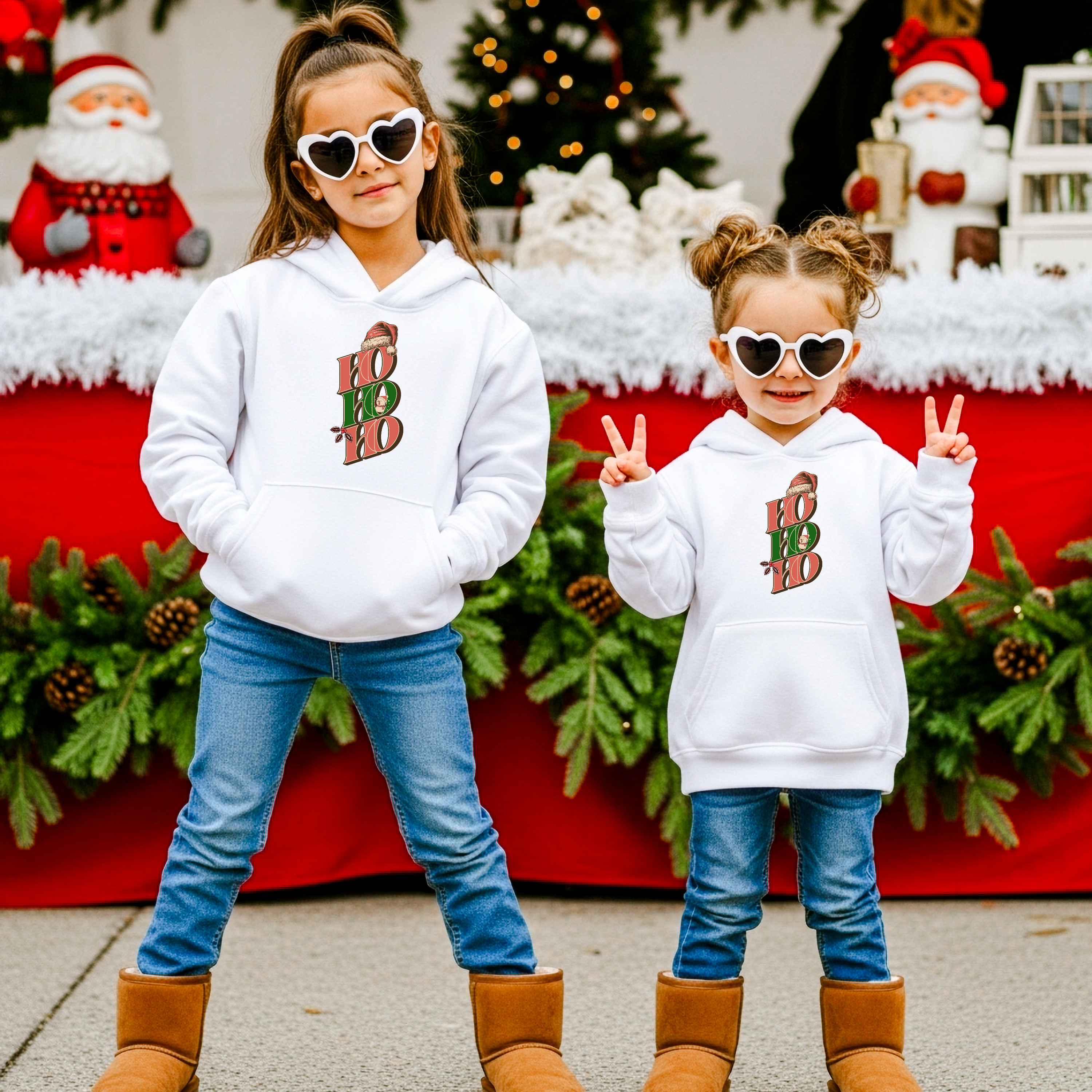 Ho Ho Ho - Kids Hoodie