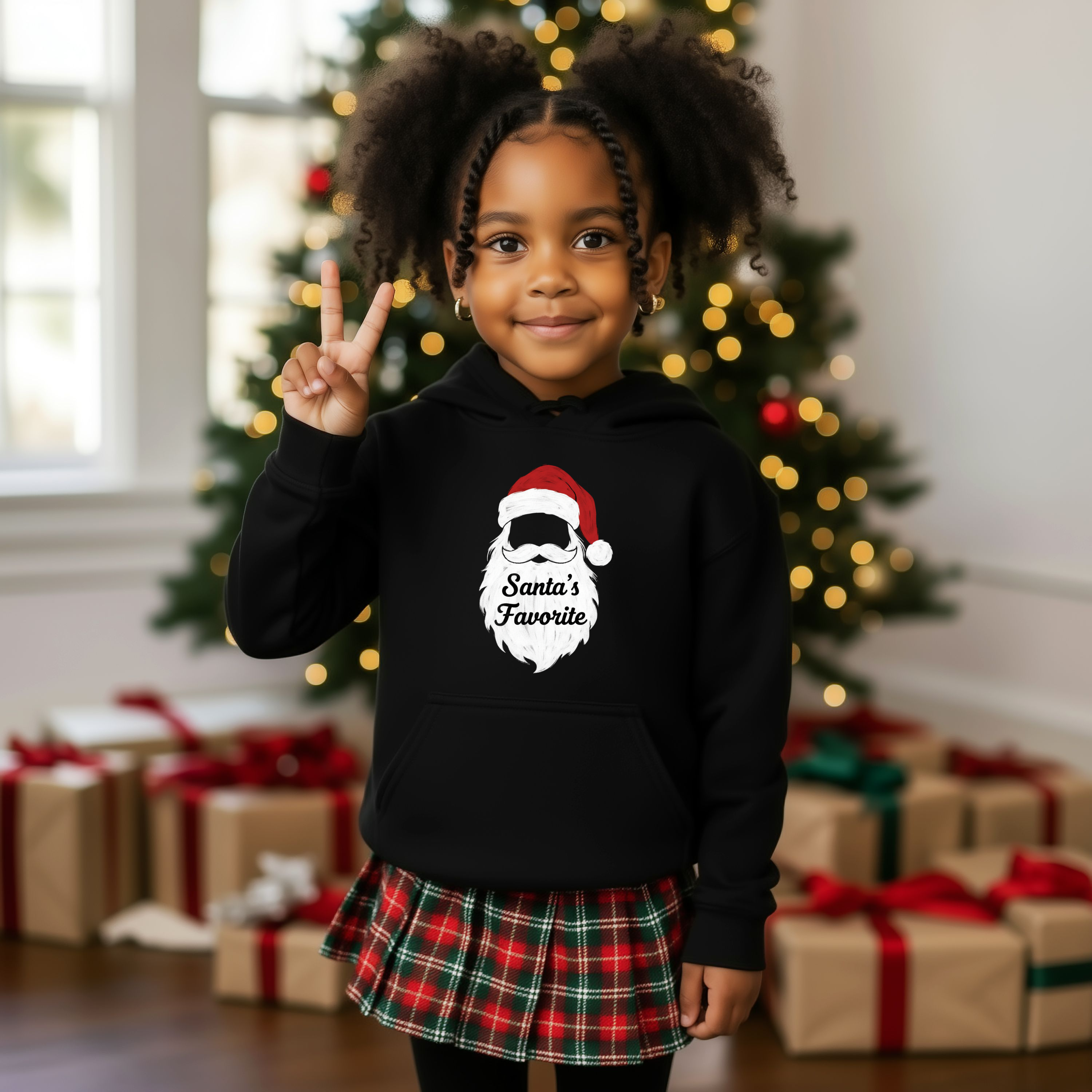 Santa's Favorite - Kids Hoodie