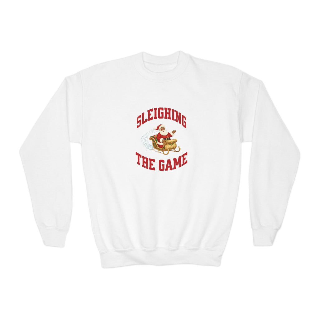 Sleighing the Game - Kids Crewneck