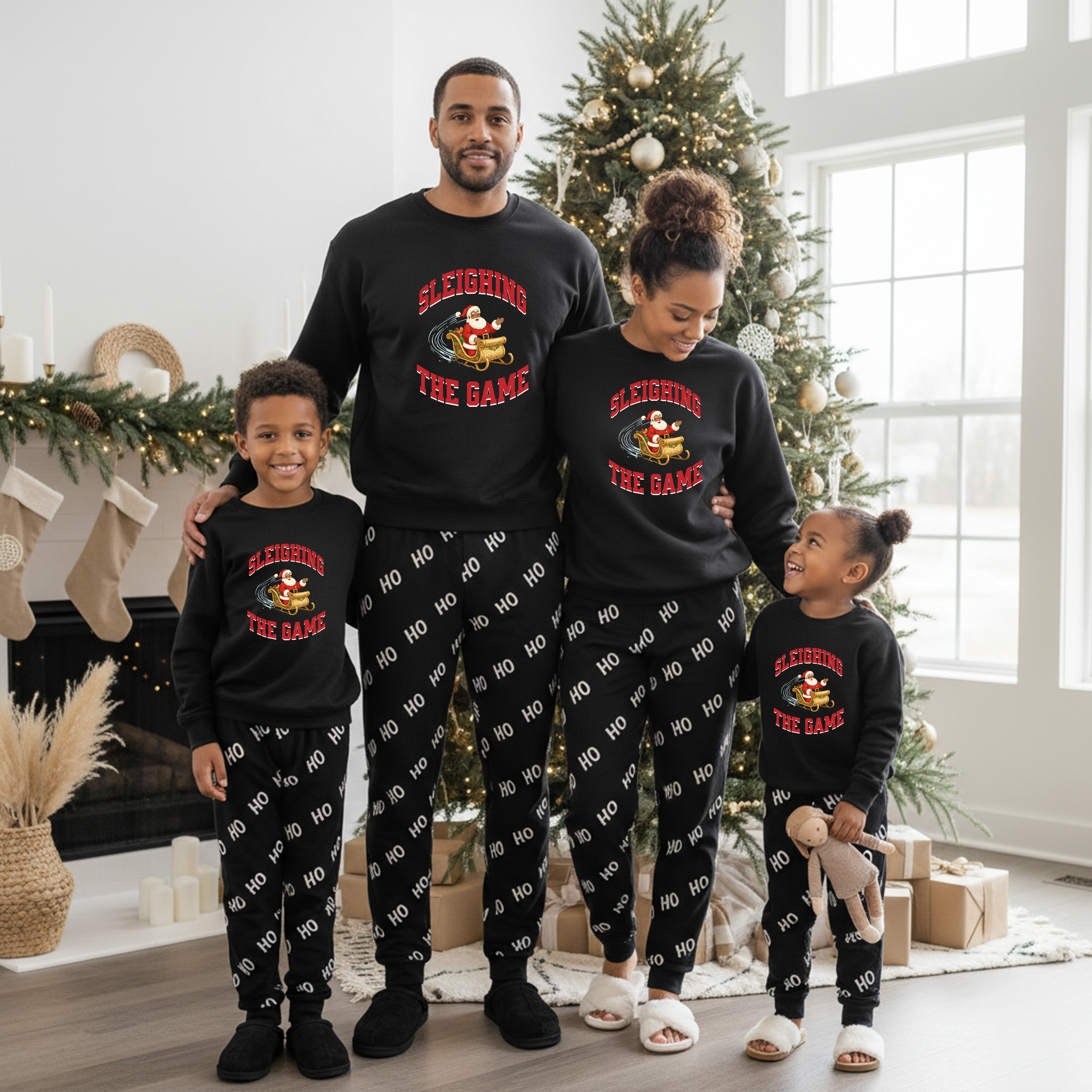 Sleighing the Game - Kids Crewneck